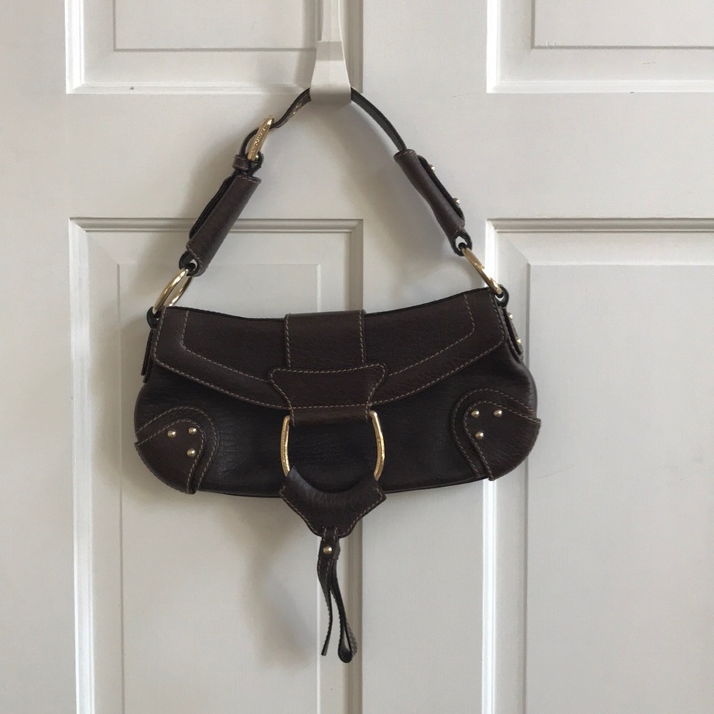 Authentic Dolce and Gabbana Brown Mini Bag